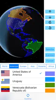 3d visited countries pro iphone resimleri 1