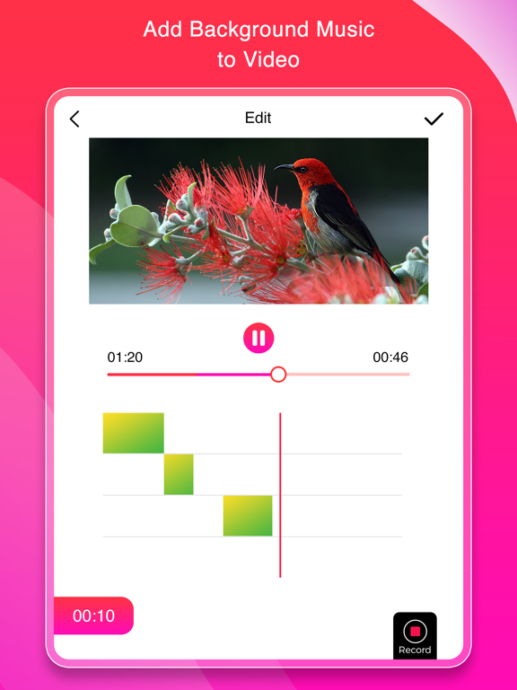 Screenshot #5 pour Add Background Audio to Video