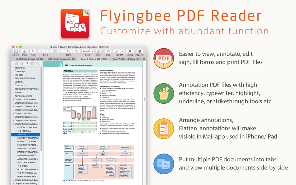 #2. Flyingbee Reader - PDF Reader (macOS) 由: Flyingbee Software Co., Ltd.