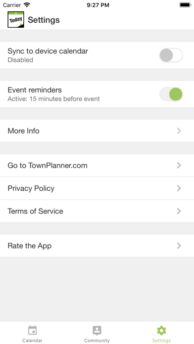 TODAY by TownPlanner Screenshot