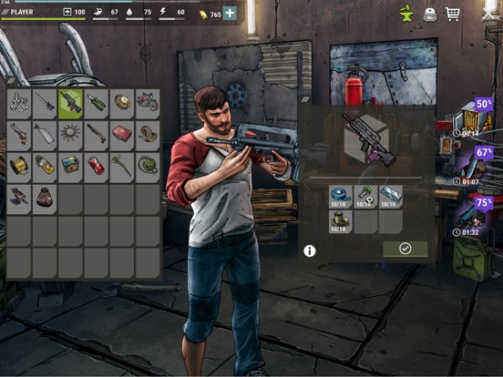 Screenshot #6 pour Dark Days: jeu de survie