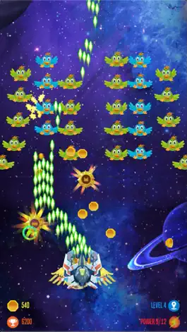 Game screenshot chicken shooter attack space apk
