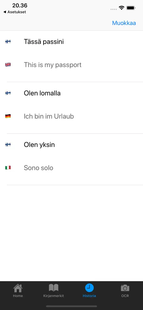 Kääntäjä, skanneri