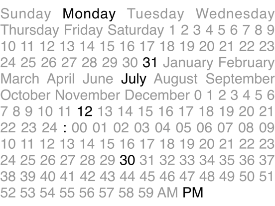 Screenshot #6 pour CLCK - Minimal Clocks & Alarm