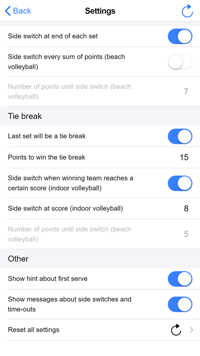 Volleyball Score Simple screenshot 4