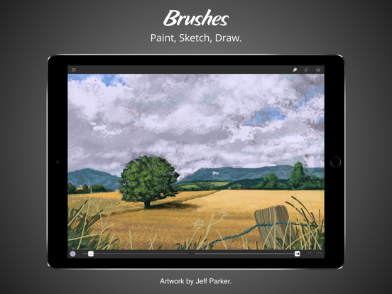 Brushes iPad app afbeelding 1