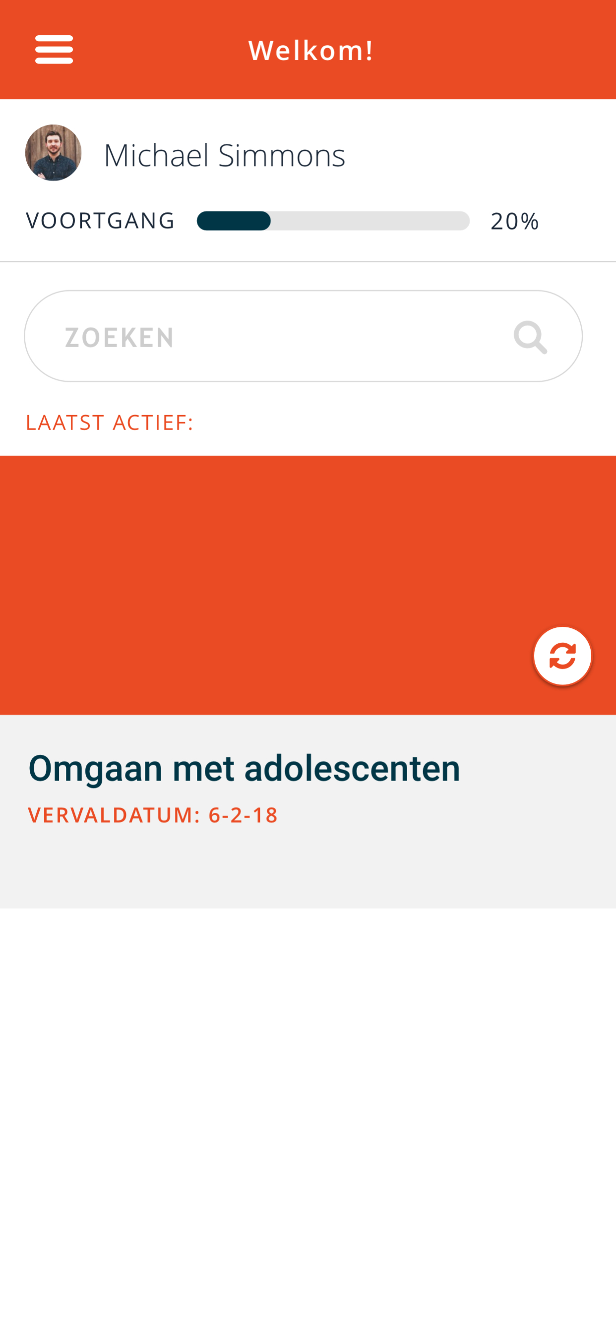 GGZ Ecademy leeromgeving