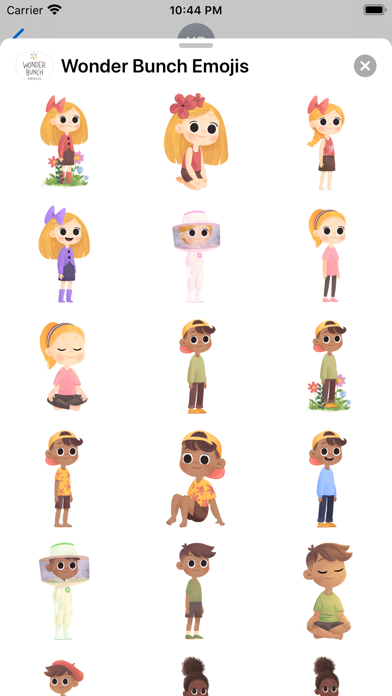 Wonder Bunch Emojisのおすすめ画像4