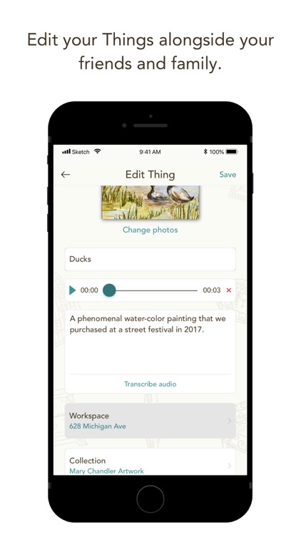 Thingealogy - Save Memories screenshot-5