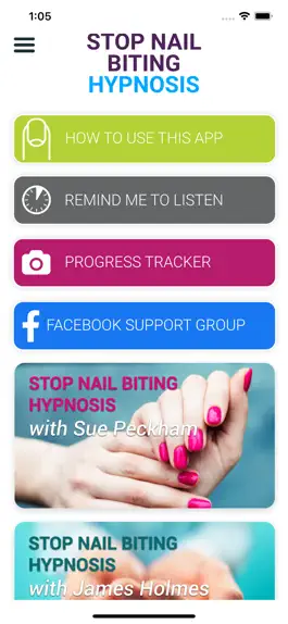 Game screenshot Stop Nail Biting Hypnosis mod apk