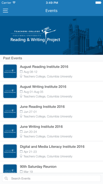 TCRWP App screenshot 2