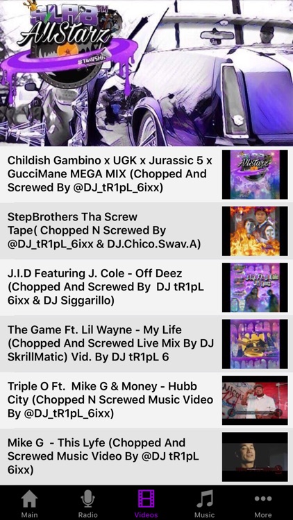 SlabAllStarz Chopped N Screwed