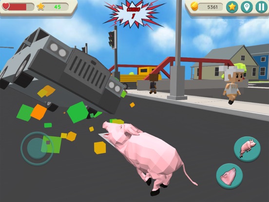 Screenshot #4 pour Crazy Pig Simulator