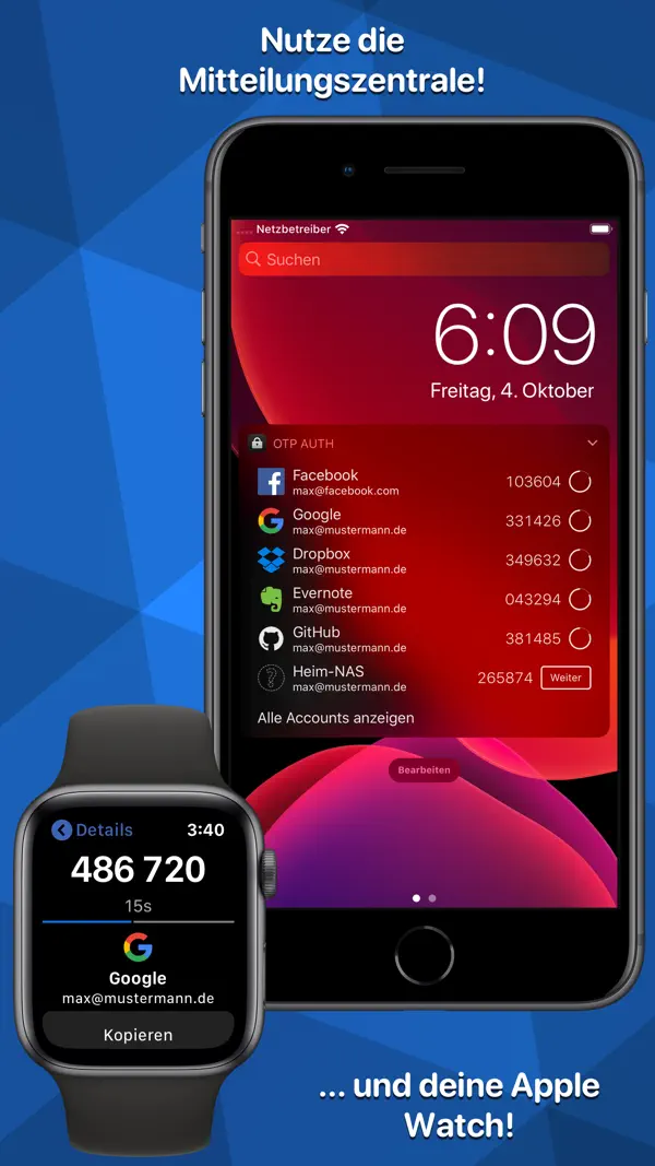 OTP Auth Screenshot 2