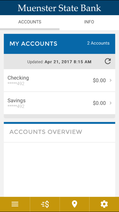 Muenster State Bank Screenshot