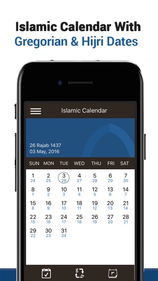 Islamic Calendar & Eventsのおすすめ画像1