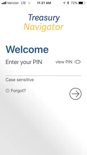 Treasury Navigator Mobile screenshot 1