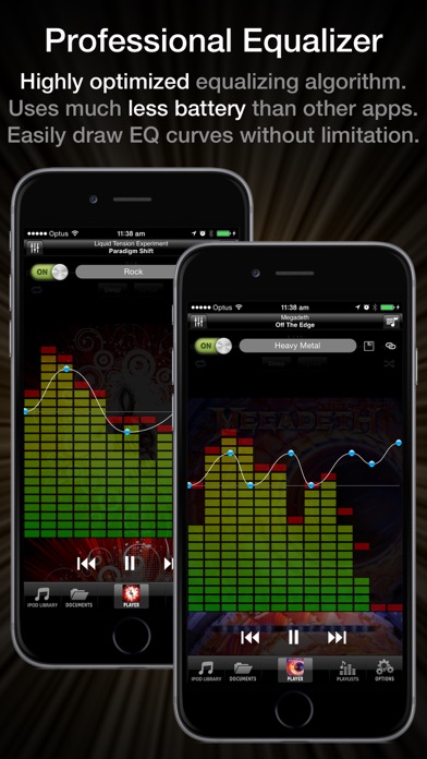 Screenshot #1 pour Equalizer Pro +