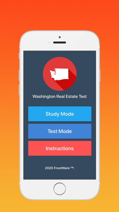Screenshot #1 pour Washington - Real Estate Test