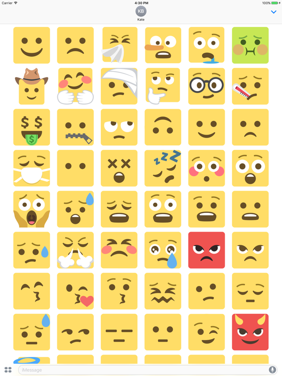 Screenshot #5 pour Square Emoticons