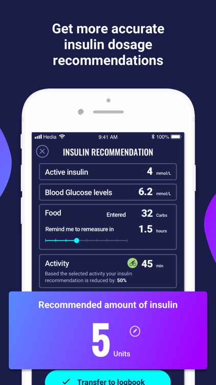 Hedia - Personal Diabetes App screenshot-0