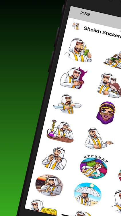 Sheikh Stickers Pack screenshot-3