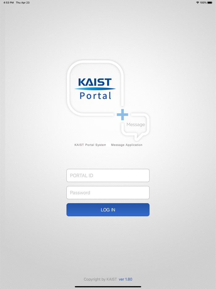 KAIST Portal