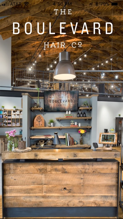 The Boulevard Hair Company iPhone screenshot 1 - Business app