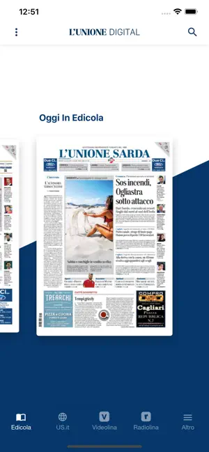 L'Unione Digital iPhone screenshot 1