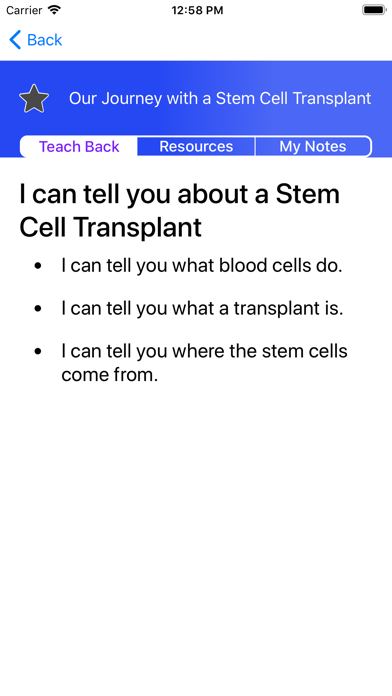 Screenshot #2 pour Stem Cell Transplant