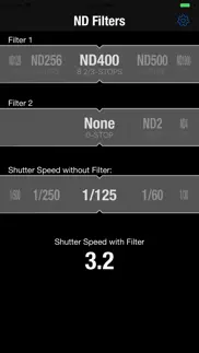 nd filters iPhone Captures Décran 1