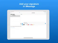 SMS Signature+ iPad image 2