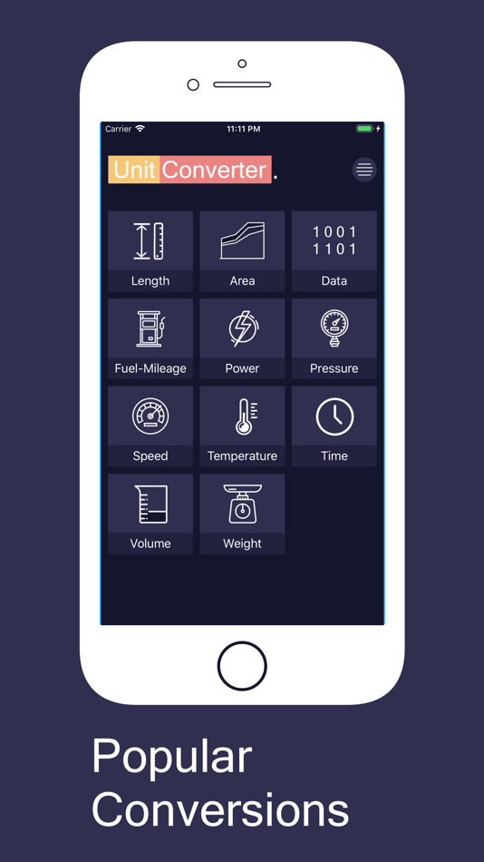 #1. Unit Plus Converter (iOS) By: Harjot Singh