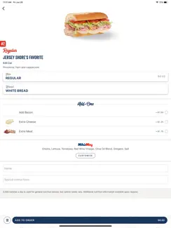 Jersey Mike's iPad image 1