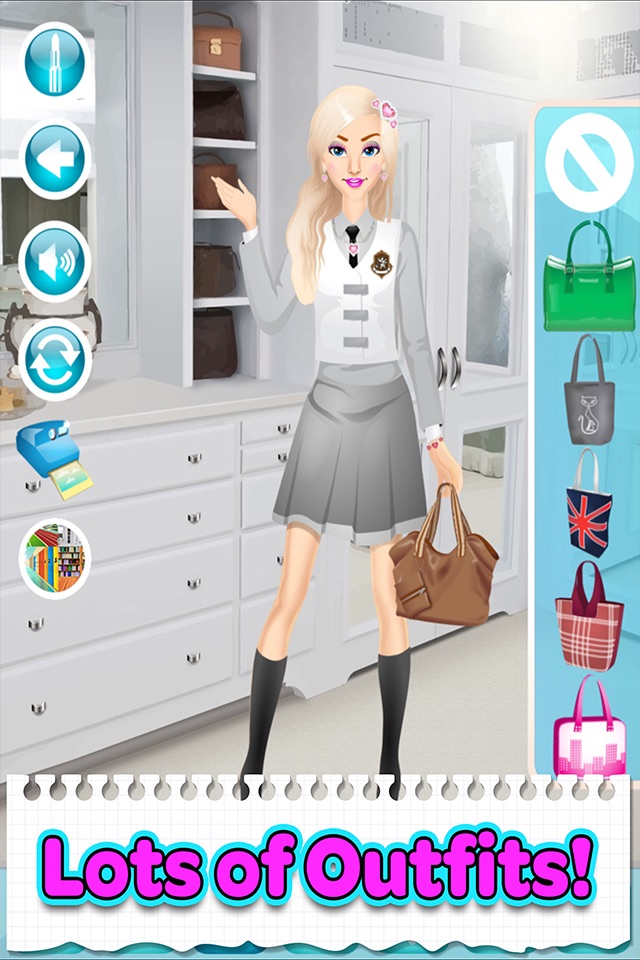 Back To School Makeup Games screenshot 4