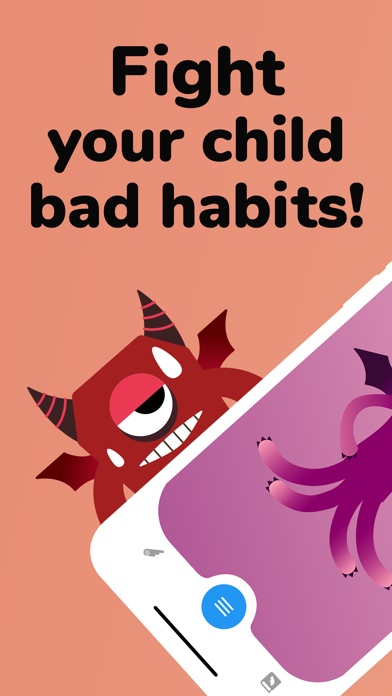 Badabits - Stop kid bad habits iPhone screenshot 1 - Education app