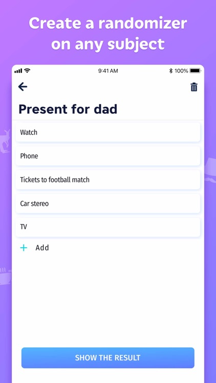 Randomizer Generator