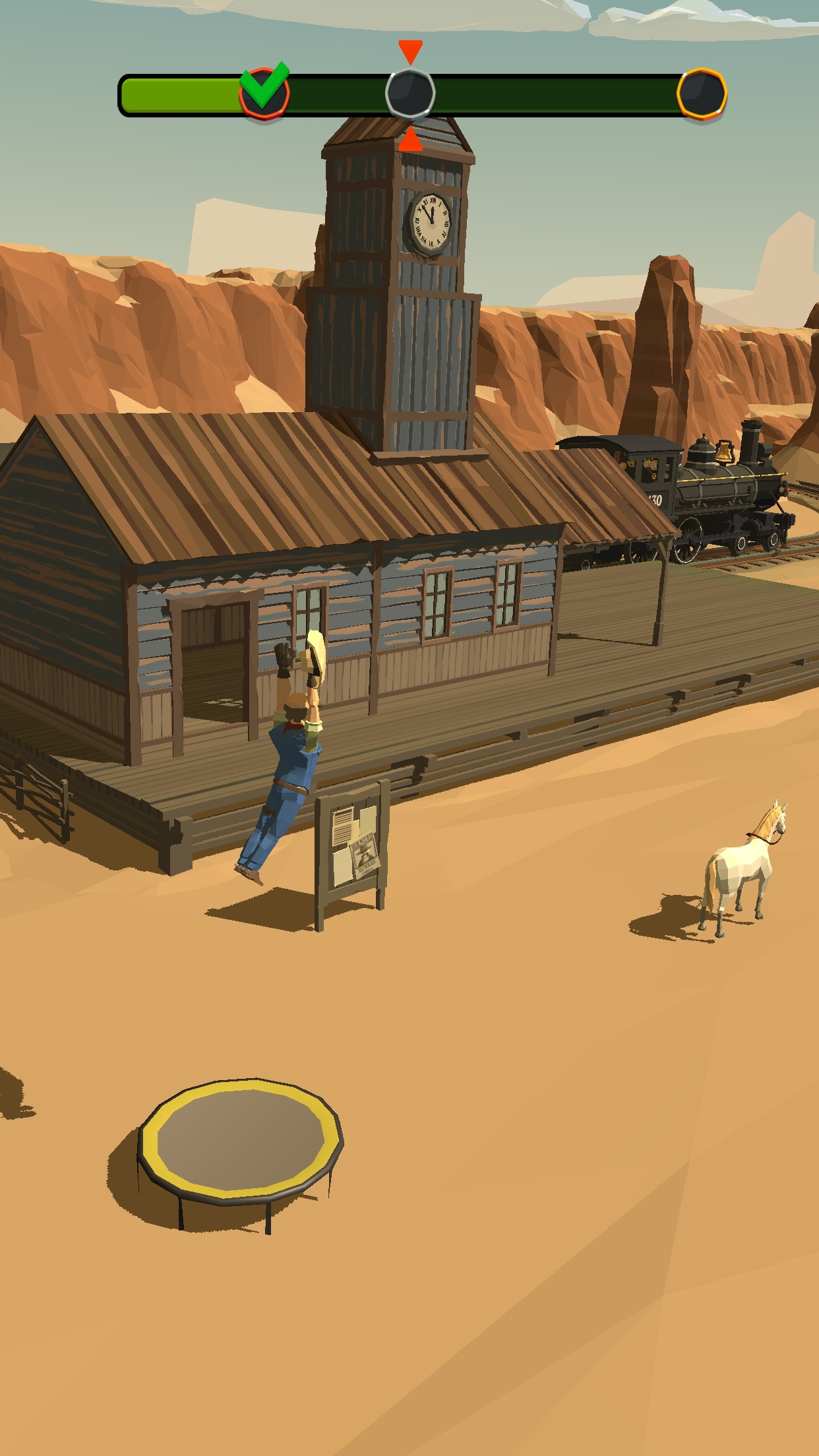 Screenshot 1 of Cowboy Flip 3D