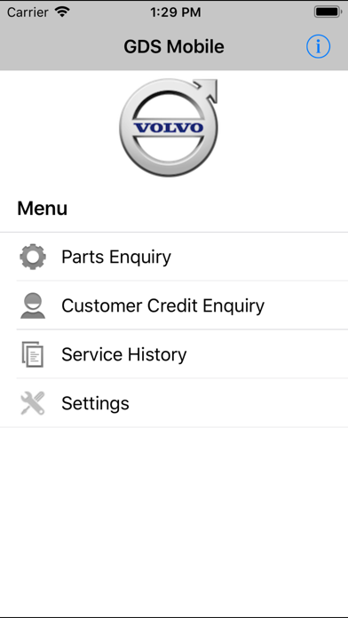 Screenshot #1 pour GDS Mobile App