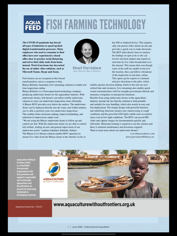 International Aquafeed iPad screenshot 3 - Business app