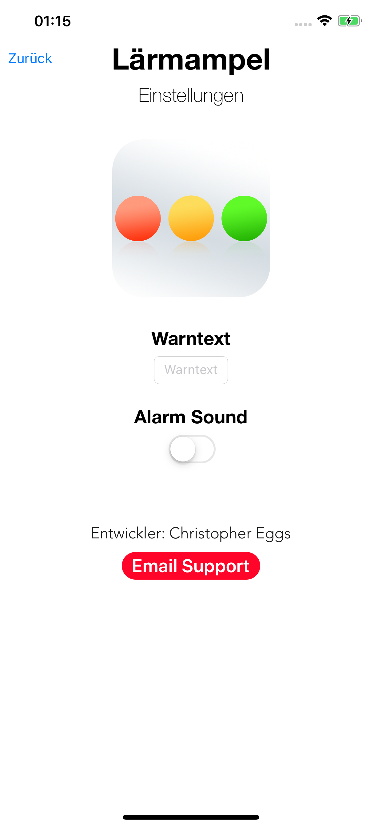 Noise Light for School