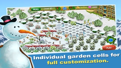Queen's Garden: Christmas iPhone screenshot 5 - Games app