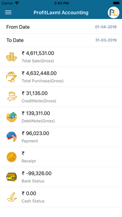 ProfitLaxmi Financial Account screenshot 2