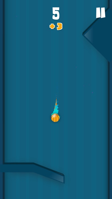 BasketBall Fall Dash Screenshot