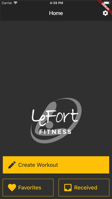 LeFort Fitness iPhone screenshot 1 - Health & Fitness app