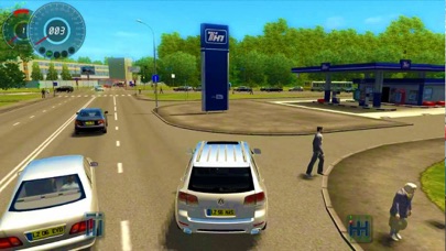 Modern City Traffic Car Drive Screenshot