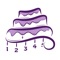 Cake wizard helps to measure the quantity of ingredients for a cake depending on size and shape of baking pan