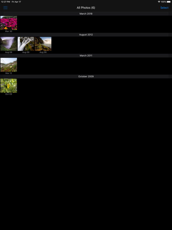 Photowerks: Smart Albums iPad screenshot 8 - Photo & Video app