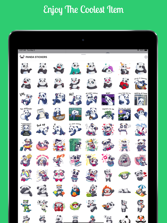 Screenshot #4 pour Mr.Panda Stickers