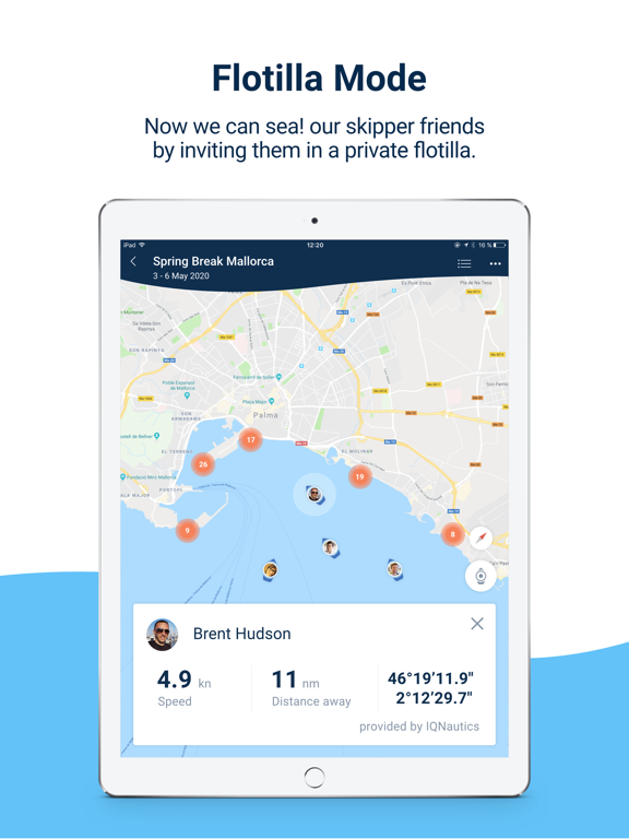 Screenshot #6 pour IQNautics Live Marine Traffic